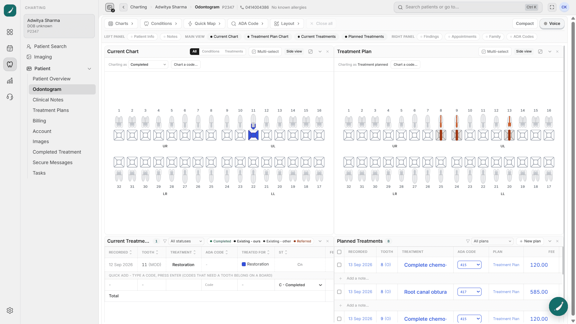 Dental Software - product screenshot